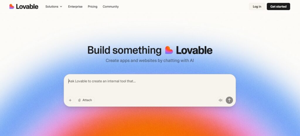 Lovable.dev Review: AI Fullstack Engineer interface showing 2-Way GitHub Sync and Supabase integration.