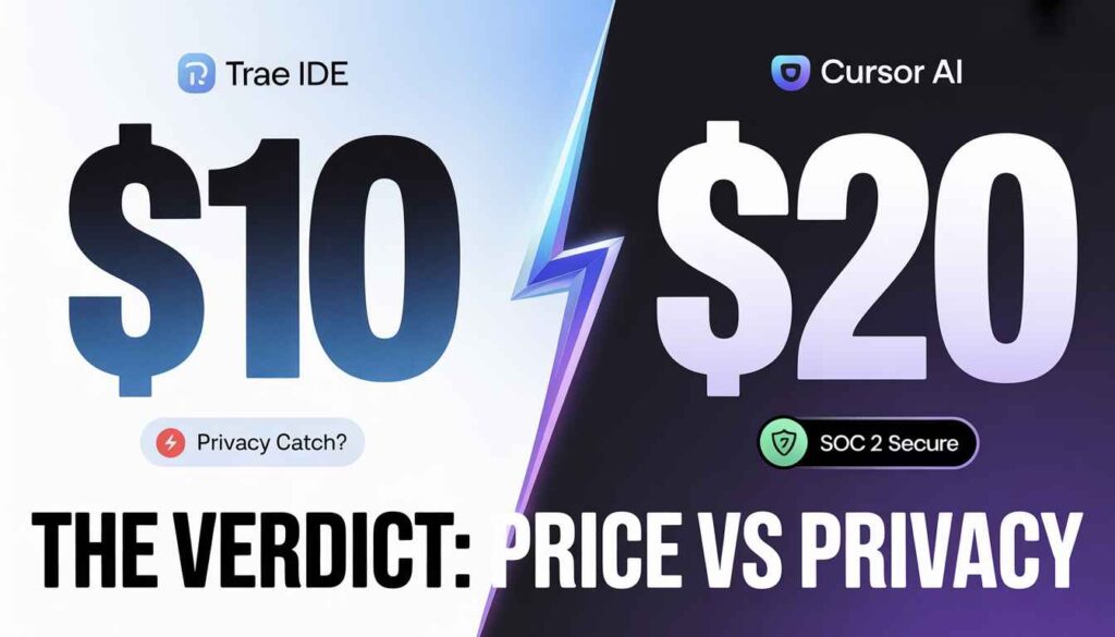 Trae IDE Review comparison vs Cursor AI pricing